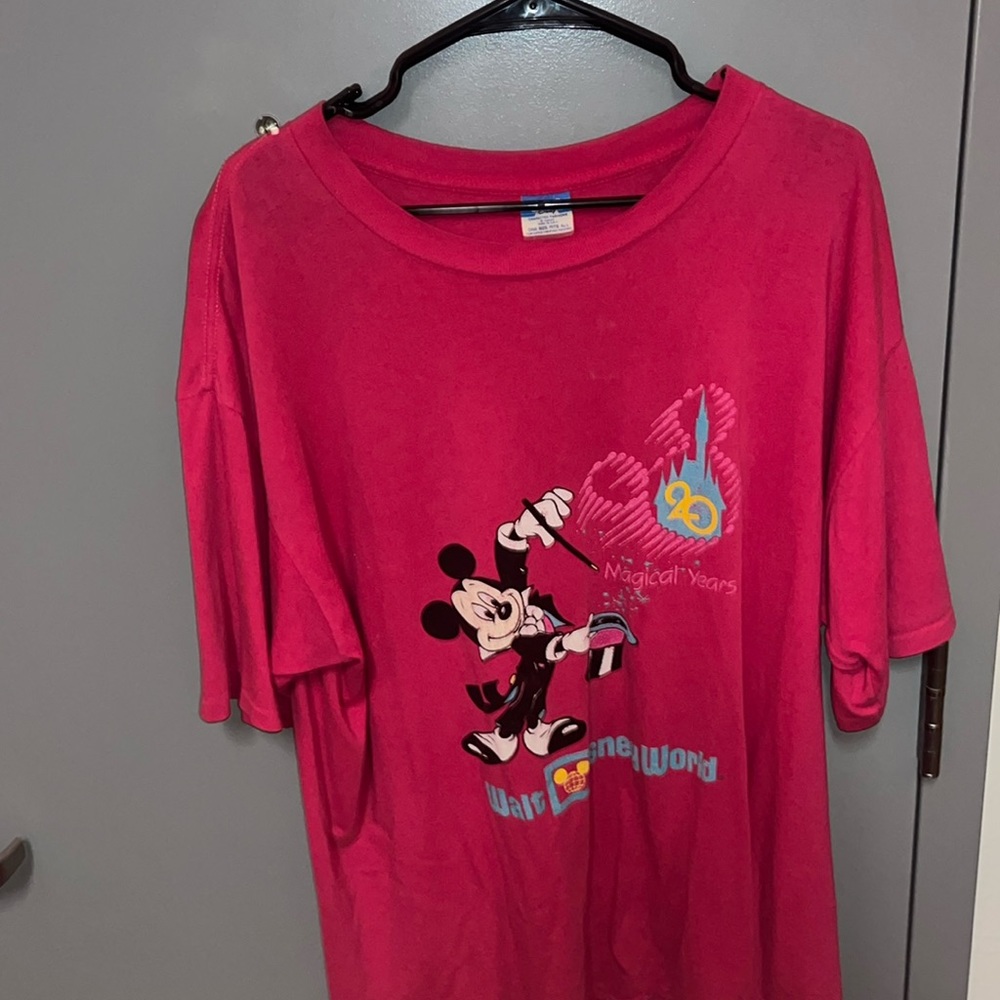Pink Disney Mickey Mouse tee